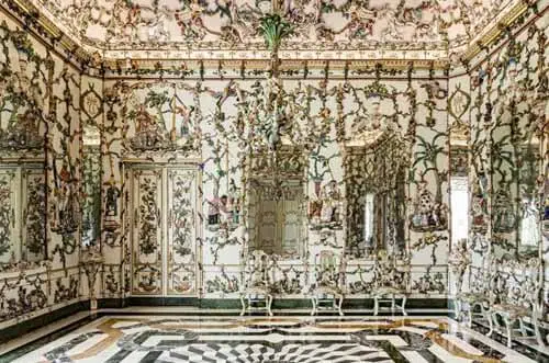 gabinete de porcelana palacio aranjuez - palacio de aranjuez - palacios Aranjuez - palacios Madrid