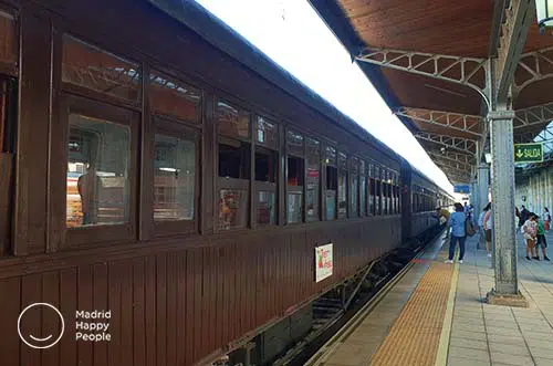Tren de la Fresa - tren madrid aranjuez - trenes madrid - museo del ferrocarril