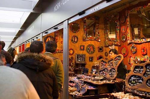 mercado feria de artesanía navidad madrid - mercados navidad madrid